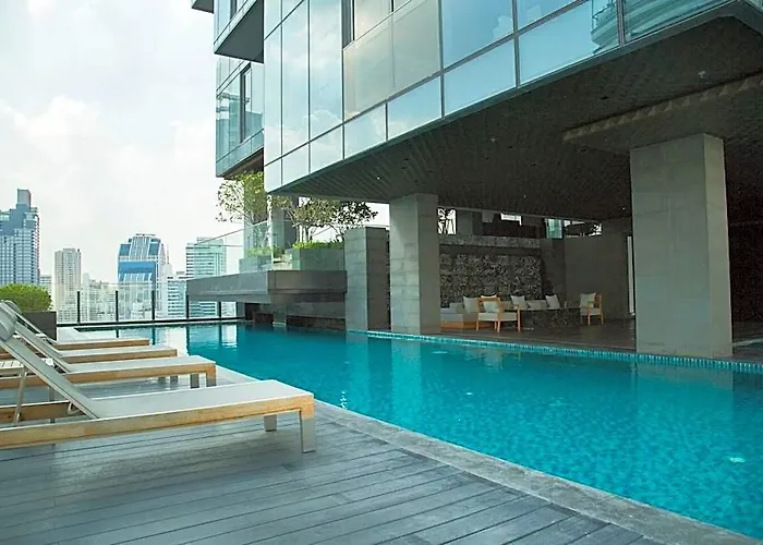 Bangkok&pool&bts Nana&mrt Sukhumvit&max4ppl#7f37 酒店 3*